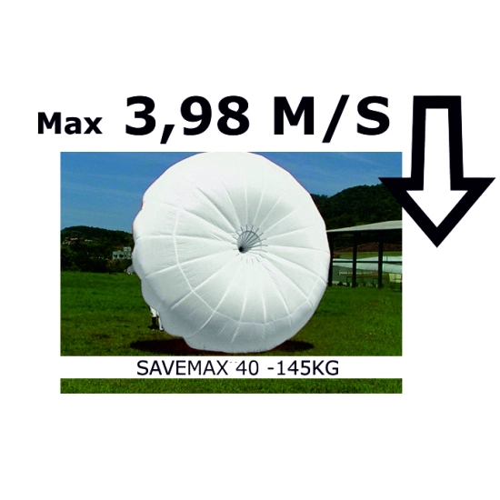 SAVEMAX  CD40 (145kg)- opadanie tylko 3.98m/s